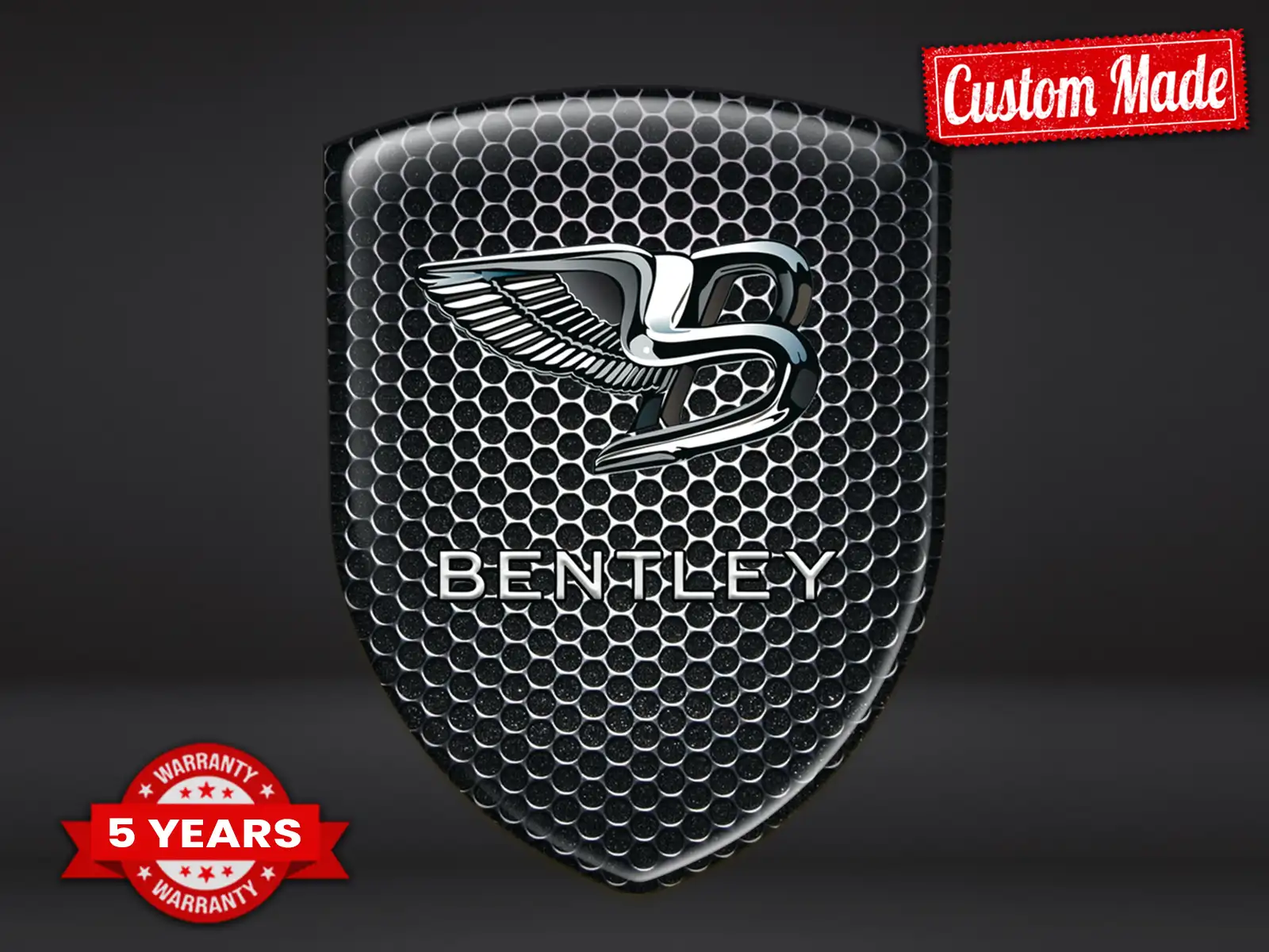 Bentley Insignias En Relieve Resistentes Máximo Pro Rendimiento